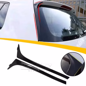 Embellecedor de Vidrio Trasero Golf MK7 - Negro Piano
